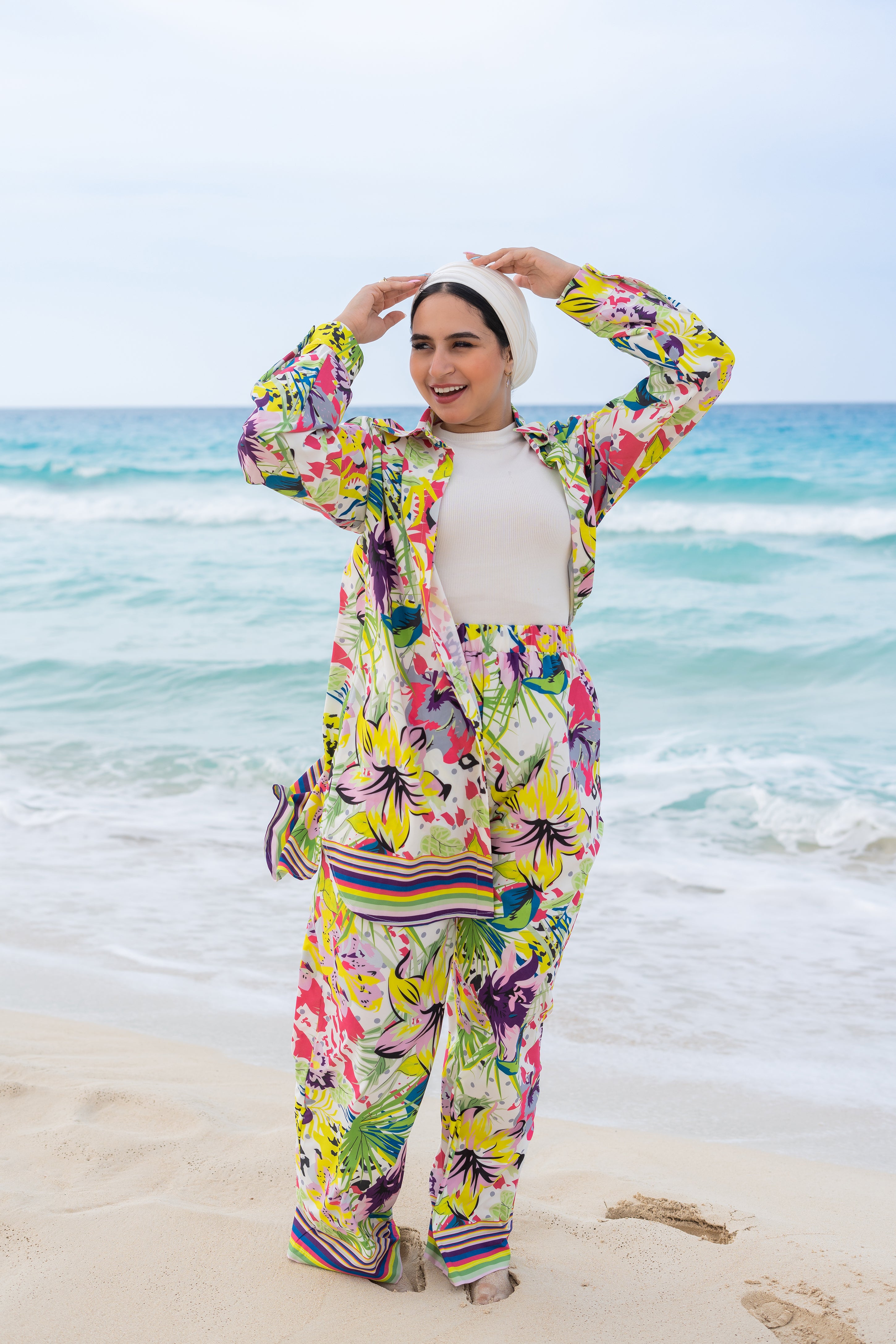 printed colourful full set