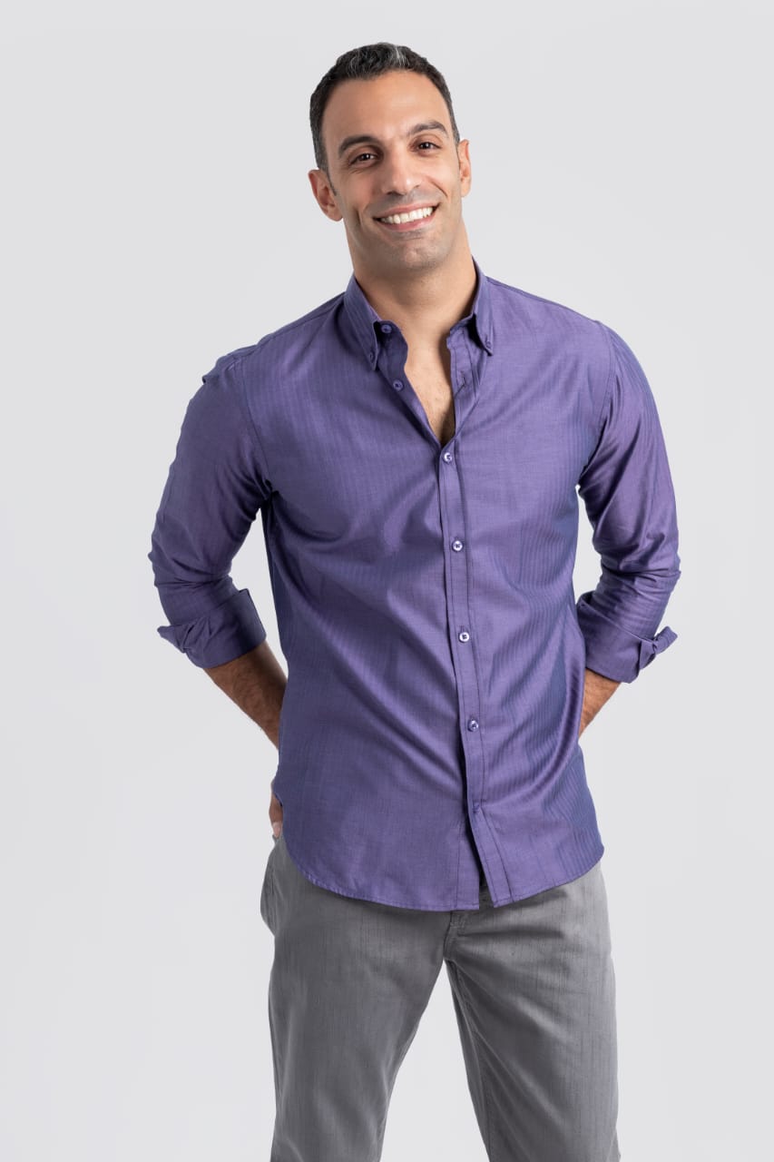 cotton long sleeves regular fit-twill shirt (RSC-07-A,B,C)