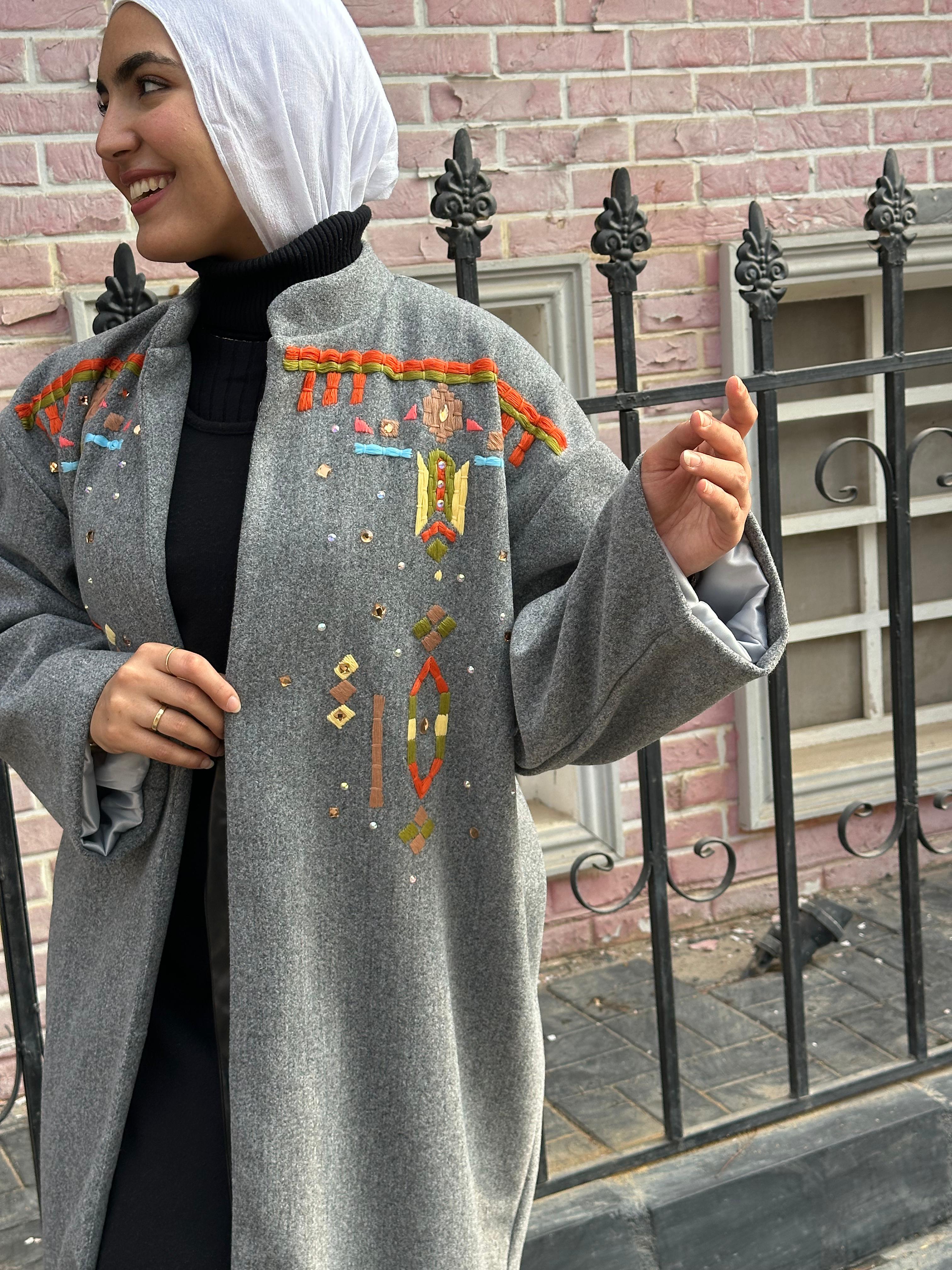 cardigan gogh with embroidery