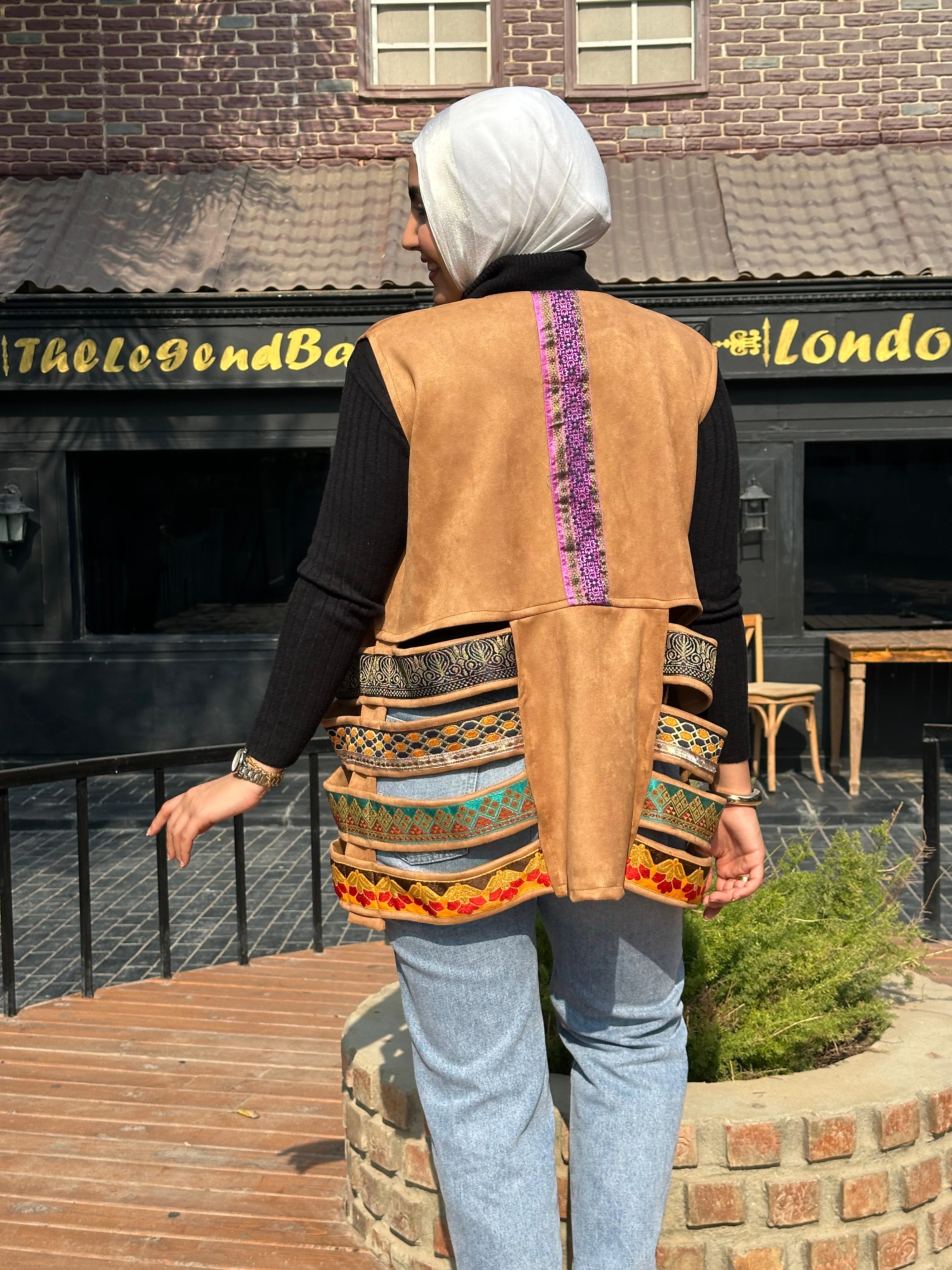 talia boho vest