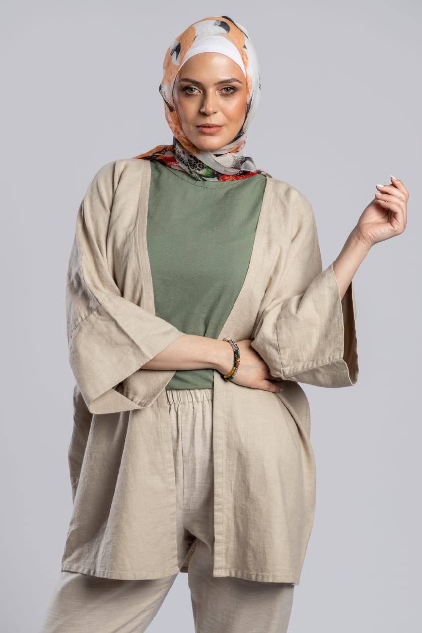 kimono linen